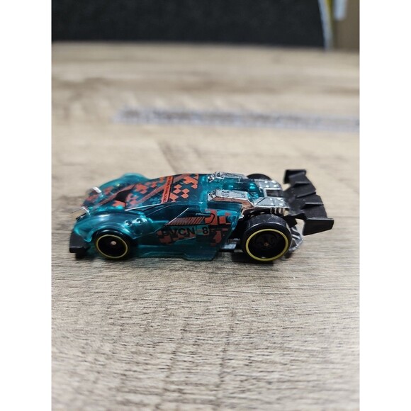 Hot Wheels DAVancenator Green Diecast 1/64 Mattel Loose Toy Car - Picture 5 of 6
